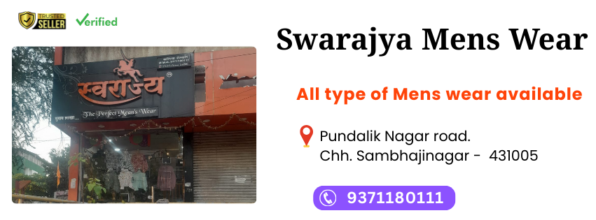 swarajya mens wear